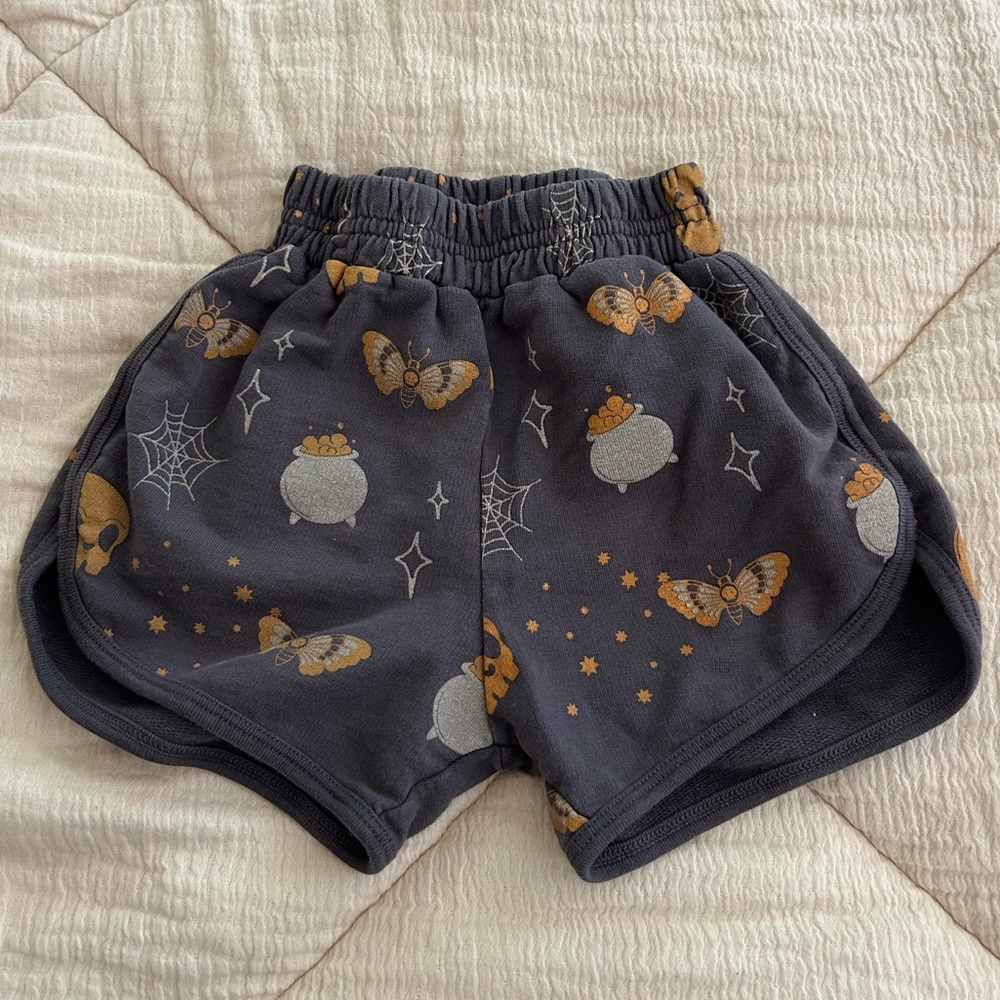 Kind Kids Club Halloween Print Shorts